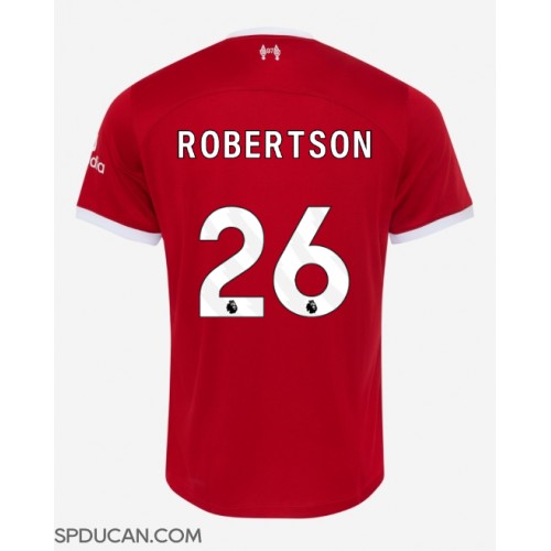Muški Nogometni Dres Liverpool Andrew Robertson #26 Domaci 2023-24 Kratak Rukav